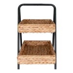 Alfaro kandik, vesihüatsint/metall, must/looduslik, 42x23x43,5 cm Sisustus