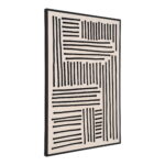 Lipari lõuendipilt, must/beež, nr 1, 60×90 cm Sisustus