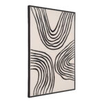 Lipari lõuendipilt, must/beež, nr 2, 60×90 cm Sisustus