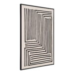 Lipari lõuendipilt, must/beež, nr 3, 60×90 cm Sisustus