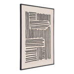 Lipari lõuendipilt, must/beež, nr 1, 100×140 cm Sisustus