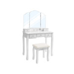 Meigilaud 80x40x137.5cm valge Kirjutuslauad