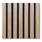 Akustiline akustiline paneel, puiduspoon, naturaalne, tamme imitatsioon, 2400x600x22 mm Sisustus