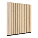 Akustiline akustiline paneel, puiduspoon, naturaalne, tamme imitatsioon, 520x520x22 mm Sisustus