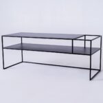 TV-alus RTV laud SENSO FLOWER metall 120×45 P must Elutoamööbel Homewell 9