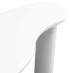 Konsoollaud Kirjutuslaud/konsool 140 cm MOLYA valge ümarad kujundid Elutoamööbel Homewell 10