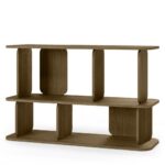 Madal ümar riiul SALA espressopruun Mööbel Homewell 11