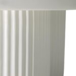 Kohvilaud 70 cm RIGATO ümmargune valge sooneline Elutoamööbel Homewell 14