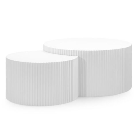 Kohvilaua komplekt ZOE sooneline valge Mööbel