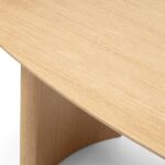 Söögilaud 200 cm MARIS ovaalne naturaalne tammevineer Söögilauad Homewell 16