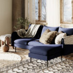 Nurgadiivan POSH P BLACK tint(et80) must Elutoamööbel Homewell 12