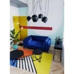 Konsoollaud Konsool TENSIO 2korruseline metall 100×35 must Elutoamööbel Homewell 11