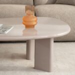 Kohvilaud 130 cm NADIN beež läikiv Elutoamööbel Homewell 11