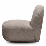 Tugitool BOCHIC pöörleva jalaga pruunikashall Elutoamööbel Homewell 16