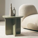 MELI kohvilaud 50 cm oliivroheline läikiv Elutoamööbel Homewell 9