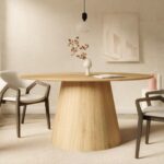 Ovaalne puidust söögilaud NOEL Söögilauad Homewell 7