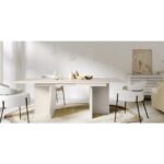 Pikendatav laud 140-200 cm ASH ristkülikukujuline kašmiir Söögilauad Homewell 12