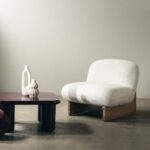 Tugitool MAMET beež/naturaalne ümarad kujundid Elutoamööbel Homewell 11