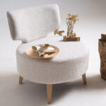 Tugitool FLIPPIN boucle(as02) naturaalne Elutoamööbel Homewell 11