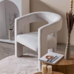 Tugitool LAUREN VELVET samet helebeež Elutoamööbel Homewell 13