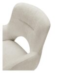 Pöördtool COZAL helebeež mustad jalad Söögilauatoolid, taburetid, pingid Homewell 12