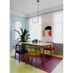 Söögilaud WOODYOU160x90 ruuduline naturaalne tamm Söögilauad Homewell 12