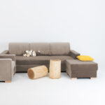 Tumba Pouf STABLE beež(rv16) naturaalne Elutoamööbel Homewell 13