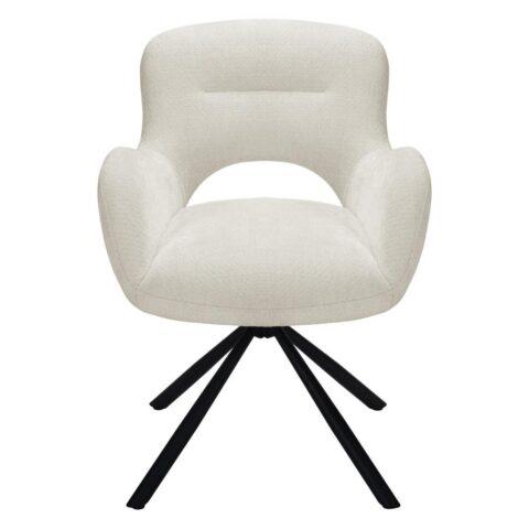 Pöördtool COZAL helebeež mustad jalad minimaalne kogus – 2 tk Söögilauatoolid, taburetid, pingid