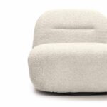 Tugitool BOCHIC pöörleva jalaga kreemikas boucle Elutoamööbel Homewell 12