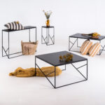 Kohvilaud FANCY BASIC 80 must Elutoamööbel Homewell 7