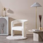 Tugitool LAUREN kreemikas boucle Elutoamööbel Homewell 11