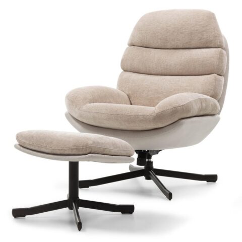 Pöördtool UNO jalatoega beež Söögilauatoolid, taburetid, pingid