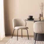 Söögitool LUEUR helebeežid/mustad jalad Söögilauatoolid, taburetid, pingid Homewell 11