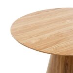 Ümmargune puidust söögilaud MARIEL Söögilauad Homewell 11