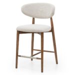 Beež/pruun söögitool MIRALI Söögilauatoolid, taburetid, pingid Homewell 10