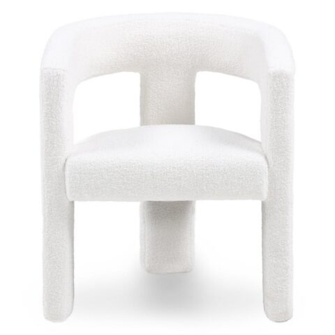 Tugitool LAUREN kreemikas boucle Elutoamööbel