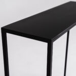 Konsoollaud Konsool JULITA METAL 921F must Elutoamööbel Homewell 9