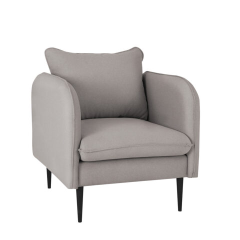 Tugitool POSH BLACK teras (et91) must Elutoamööbel