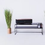 TV-alus RTV laud SENSO FLOWER metall 120×45 P must Elutoamööbel Homewell 8