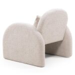 Tugitool JADA helebeež ümar Elutoamööbel Homewell 12