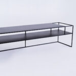 TV-alus RTV laud SENSO LILL METALL 170×45 P must Elutoamööbel Homewell 9