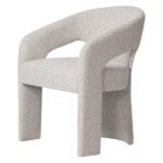 Polsterdatud tool NAURINE beež ja kreemikas Söögilauatoolid, taburetid, pingid Homewell 7