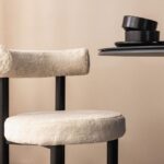 Söögitool PERER ekru/mustad jalad Söögilauatoolid, taburetid, pingid Homewell 12
