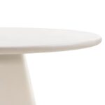 Söögilaud ADEL 120 cm ümmargune ecru mikrotsement Söögilauad Homewell 14