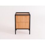 Riiul SKAP 1R1 DRAWER x2 must Elutoamööbel Homewell 9