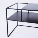 TV-alus RTV laud SENSO FLOWER metall 170×45 L must Elutoamööbel Homewell 11