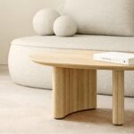 Kohvilaud Cecile ovaalne naturaalne tamm Elutoamööbel Homewell 9