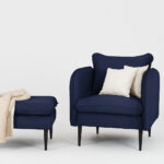 Tugitool POSH BLACK tint(et80) must Elutoamööbel Homewell 9