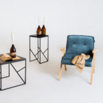 Tugitool VINC mustikas (rv87) naturaalne Elutoamööbel Homewell 8