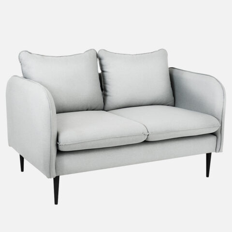 Diivan POSH BLACK 2kohaline platyna(et90) must Diivanid